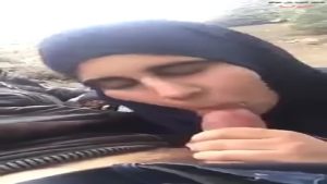 نيك الفلاحة المحجبة في البستان