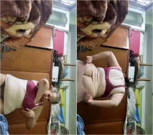 سكس ديوث يصور امه في غرفة النوم 1