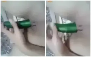 تدحش الخيارة بكسها الضيق المحلوق