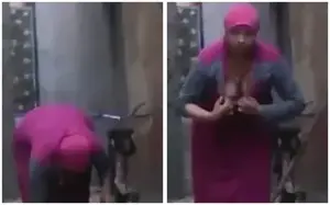 سكس بيت تقى الشرموطة المصرية تفنس طيزها