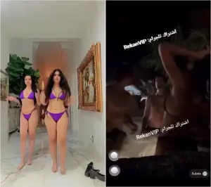 حصري جديد لبنت هند القحطاني رقص بالبكيني