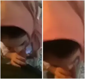 سكس بنت محجبة في شقة عشيقها ترضع زبره