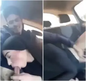 المحجبة الرخيصة تمص زب جارها المسيحي