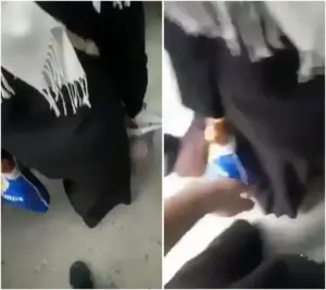 يحسس علي طياز المحجبة في السوق