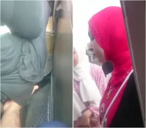 شرموطة محجبة اخرى من شراميط المواصلات