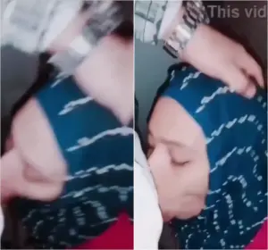 محجبة عاهرة ترضع زب جارها