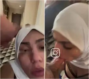 يجيب لبنه على حجابها النجس