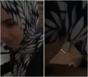 محجبة سورية رخيصة ترضع زب مديرها التركي