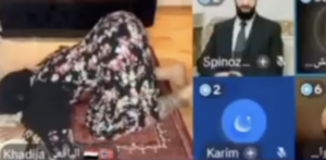 الشيخ يعلم الشرموطة كيف تصلي