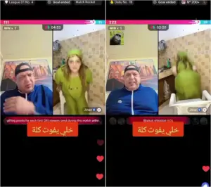 تحديات الجلوس على الكرسي علشان يشوف طيزها