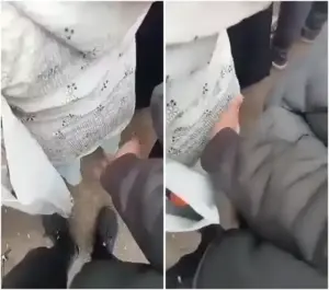 تحرش السوق حط ايده جوا طيازها اكيد عاجبها