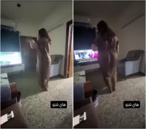 رقص عراقي شرموطة مربربة مع حبيبها