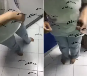 عزوز الديوث لازق بطيز امه في المطبخ
