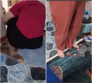 سكس ديوث ايراني يجلخ زبه امام امه واخته