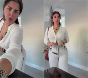 شمس الكويتية لابسة ضيق يهبل