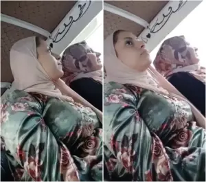 ملامح المحجبة الممحونة مع امها بزاز صواريخ